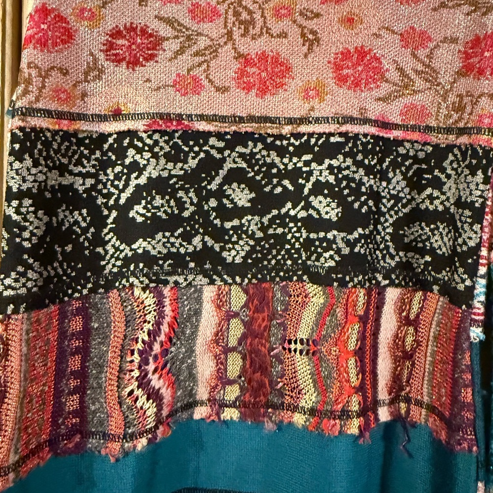 Chic Bohemian Patchwork Cardigan - image 8